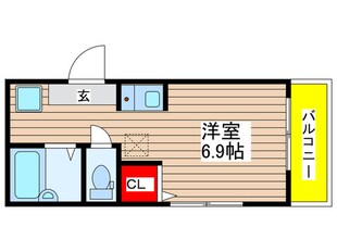 ＭＥＬＤＩＡ平井７丁目の物件間取画像